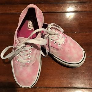 PINK CLOUD VANS. Woman 5. Kids 3